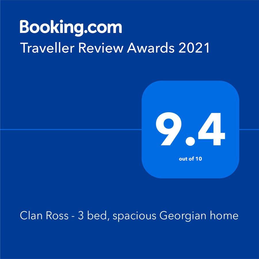 Clan Ross - 3 Bed, Spacious Georgian Home Stirling Eksteriør bilde